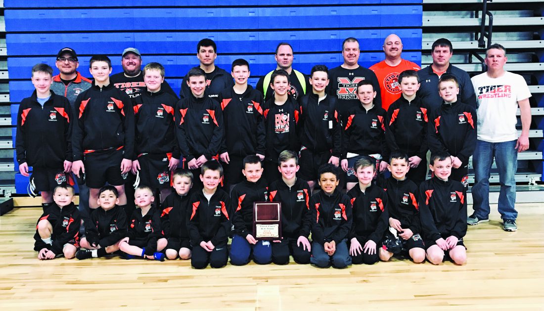 YOUTH WRESTLING Marshall youth wrestlers qualify for state tournament